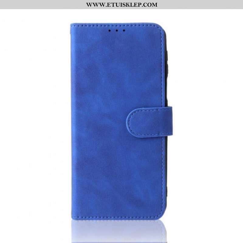 Etui Folio do Motorola Edge 20 Pro Dotyk Skóry